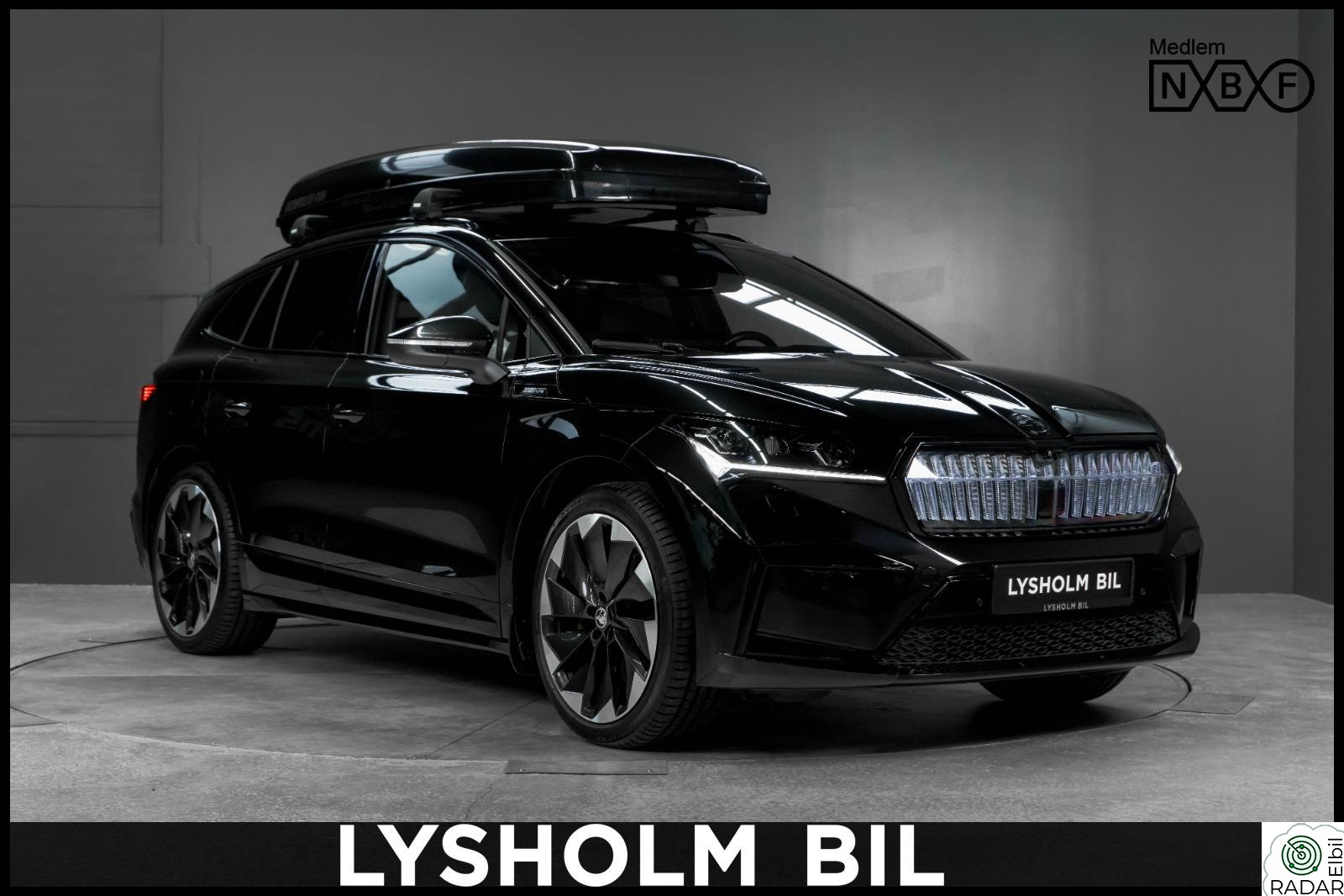 SKODA ENYAQ 80X iv80x Sportline/Takboks/Lysgrill/HUD/Matrix/Pano/DCC +