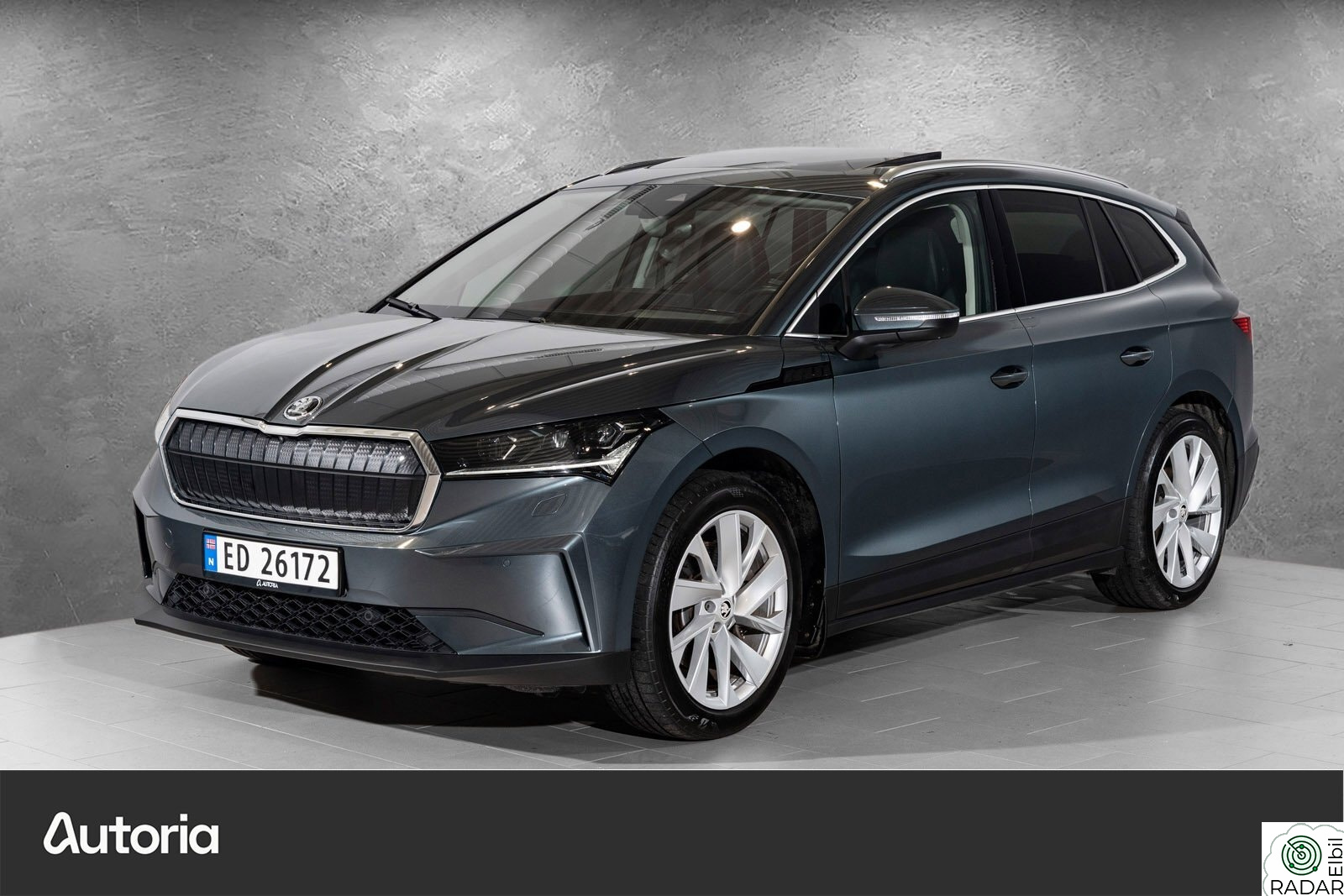 SKODA ENYAQ 80X iv 80x 4x4, Skinn, Panorama,Hengerf.++++