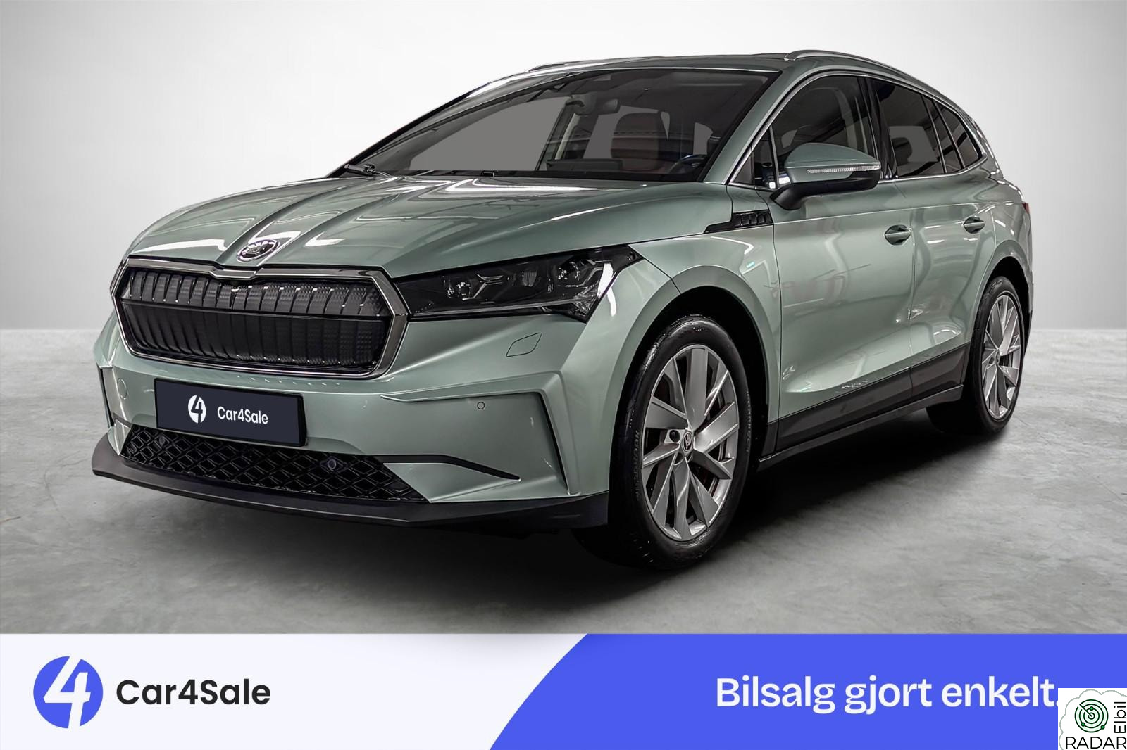 SKODA ENYAQ 80X iV80x AWD/ Krok/ Skinn/ Pano/ R.Kam/ P.Varmer/ Matrix++