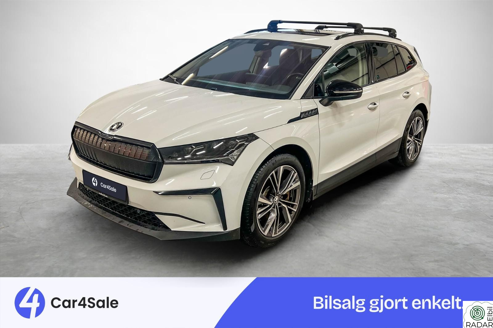 SKODA ENYAQ 80X 80X 494km / Skinn / Krok / Pano/ Norsk/ V.Pumpe/ Matrix