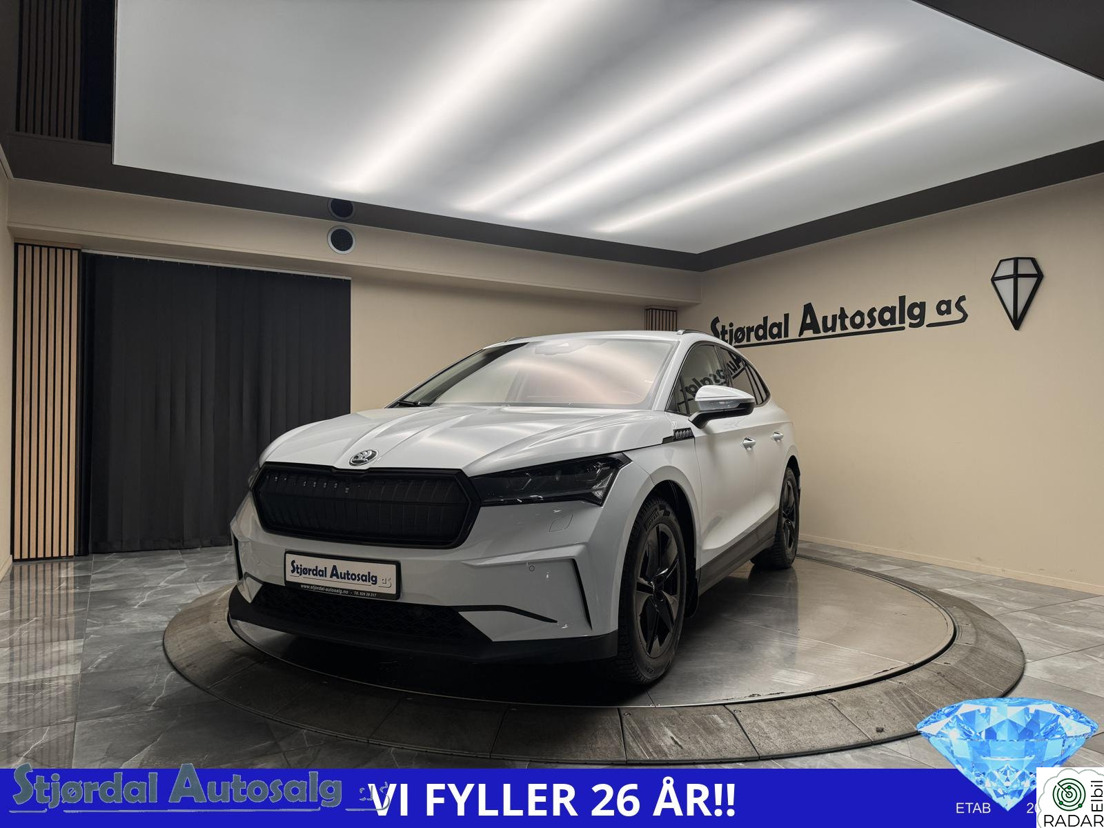 SKODA ENYAQ 80X iV80X 4x4/Skinn/R.kamera/El-sete m minne/KROK