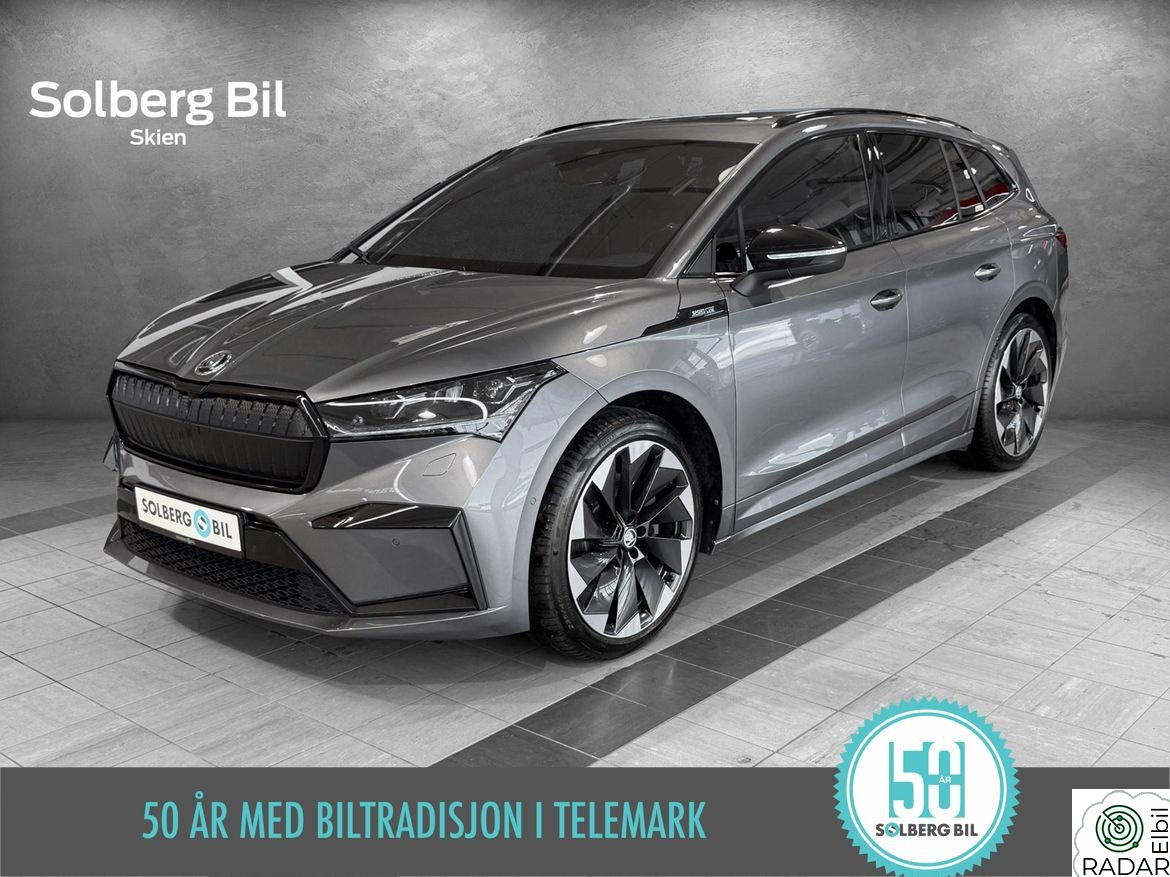 SKODA ENYAQ 80X Enyaq IV80X Sportline PANO/KROK/MATRIX/NORSK BIL