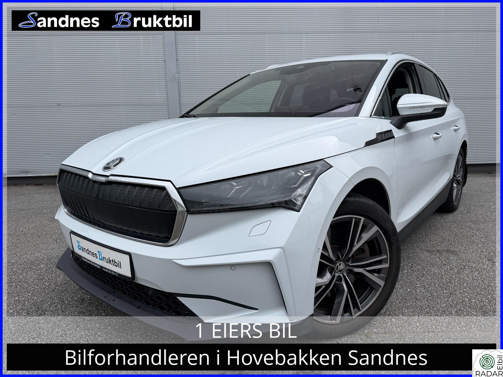 SKODA ENYAQ 80X 80X,KROK,SKINN,ACC,KAMERA,NAVI,CARPLAY,HUD,MEMORY,LED
