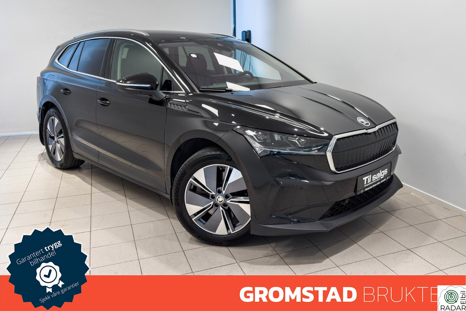 SKODA ENYAQ 80X iV80X Norsk/LED-Matrix/Skinn/Hengerfeste/++