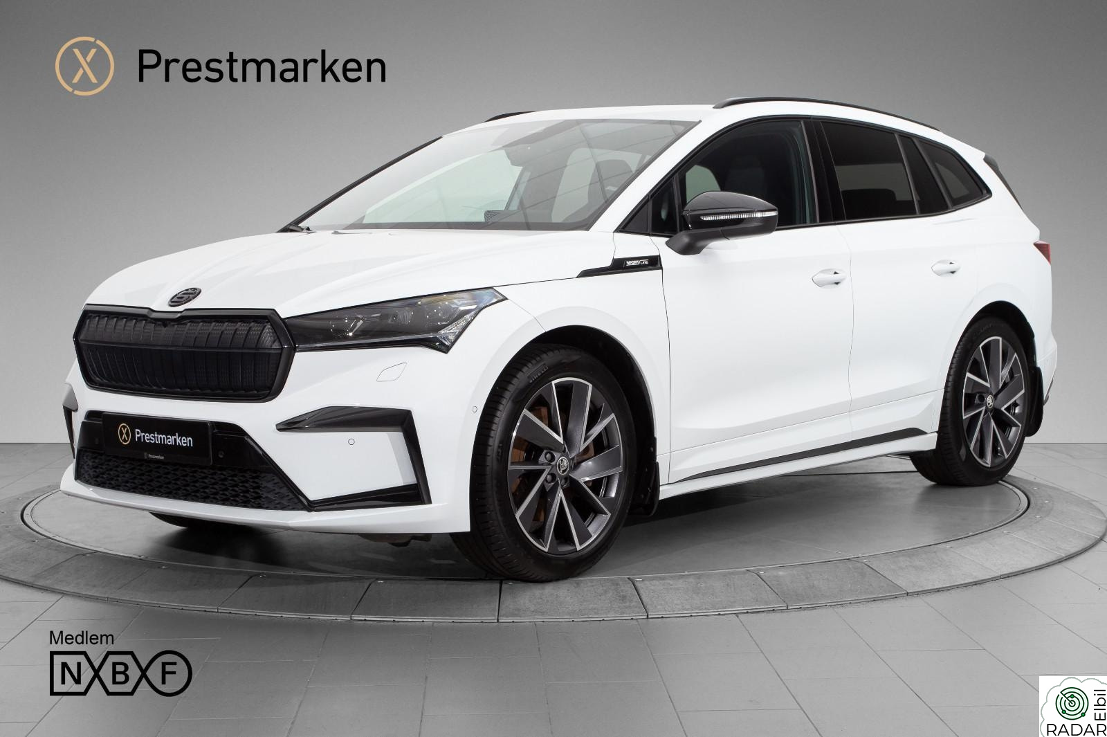 SKODA ENYAQ 80X 80x SportLine AWD - AdaptiveCruise H.Feste VarmeRatt ++