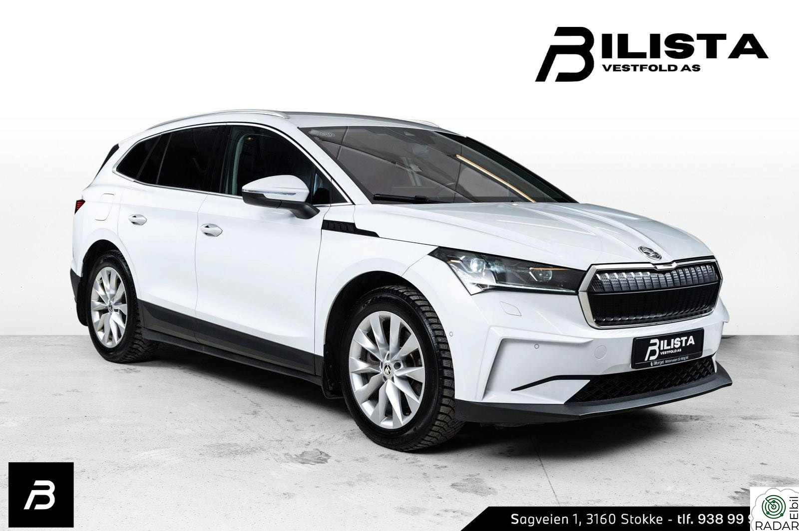 SKODA ENYAQ 80X IV80X 500km Krok Suite 19" V.Pumpe 1-eier Topputstyrt!
