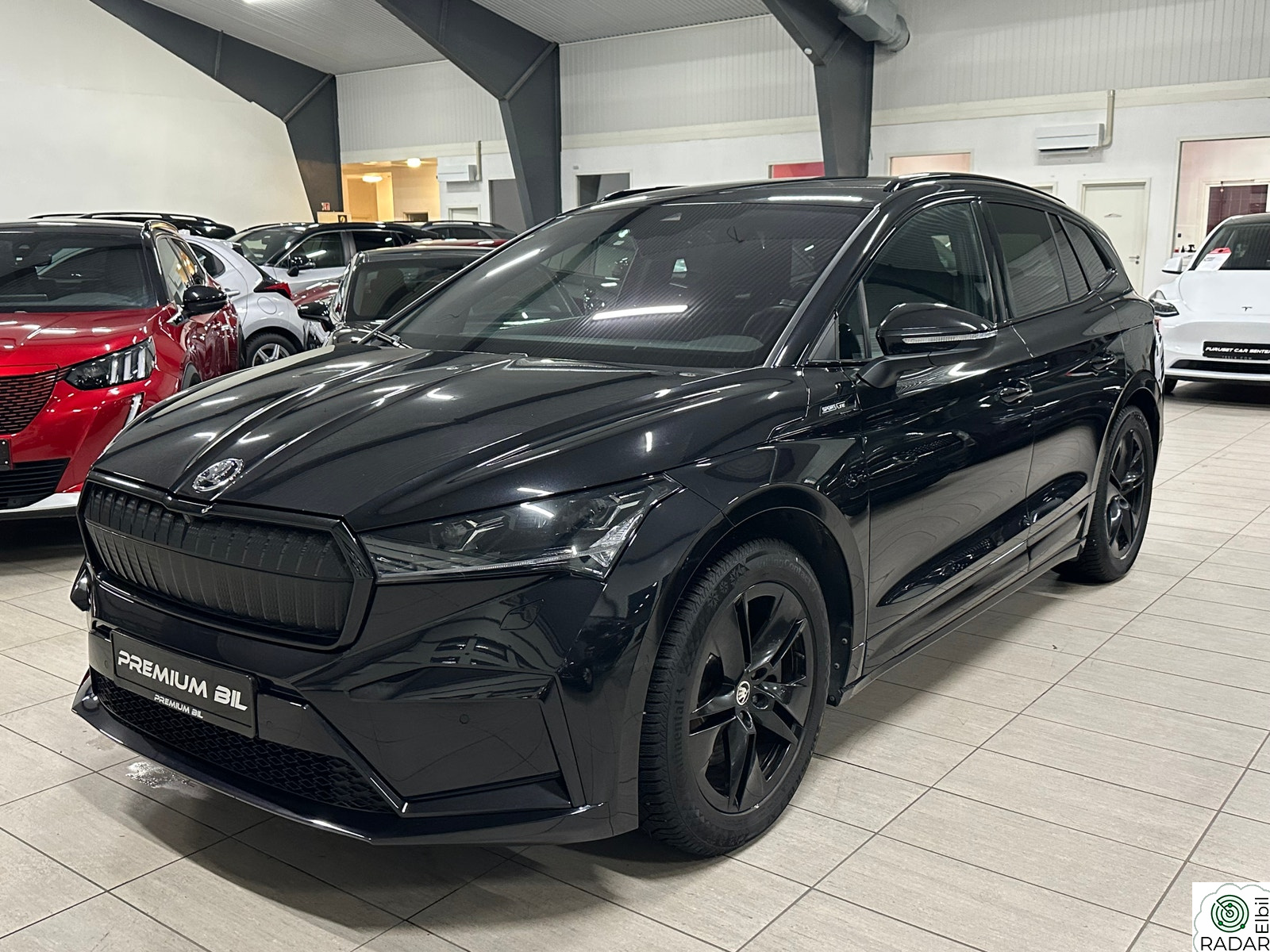SKODA ENYAQ 80X iV80X SPORTLINE, AWD, ALL BLACK, V-RATT, ACC, KROK, 20"