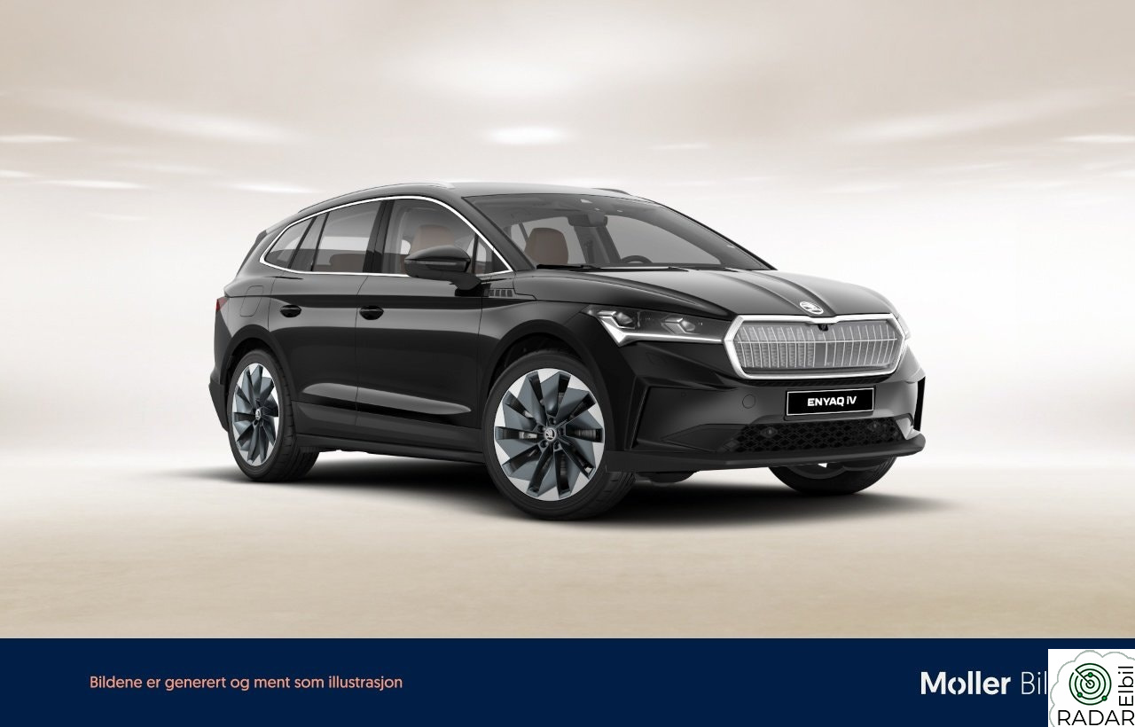 SKODA ENYAQ 80X iV 80x - HUD, Matrix, Canton, Skinn, 360Kam, 21"