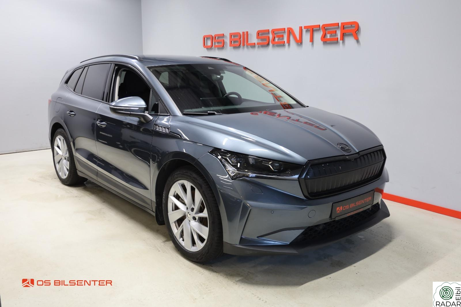 SKODA ENYAQ 80X iv80X, 360kam, Skinn, Hengerfeste,Adaptive cruise++