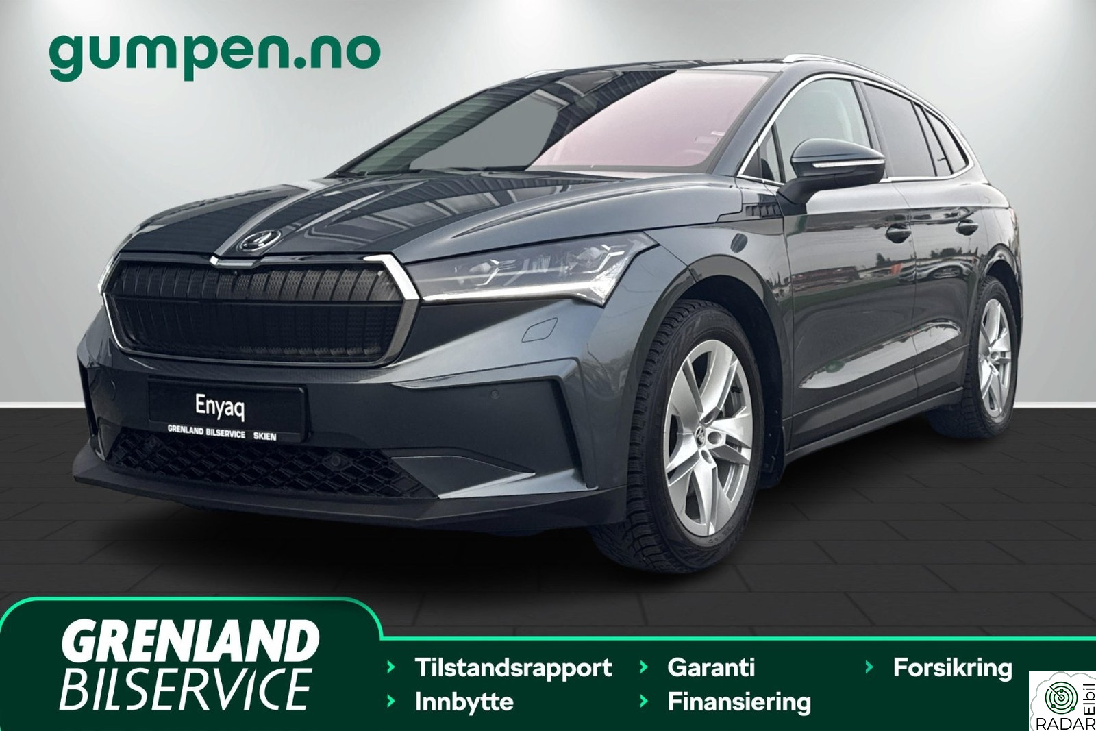 SKODA ENYAQ 80X iV80X, Hengerfeste , Rutevarme, DAB+, Skinn
