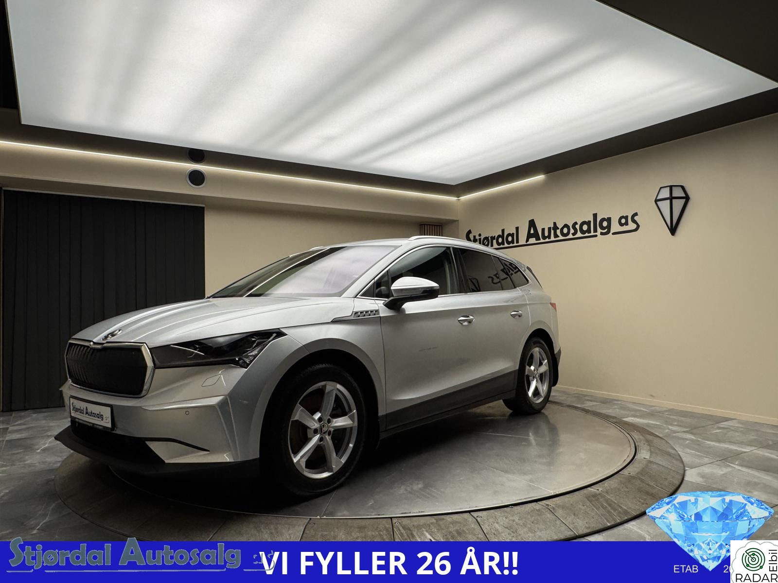 SKODA ENYAQ 80X 80X/Navi/Matrix/Acc/Krok/Elseter/Skinn/360g.k/1-eiers