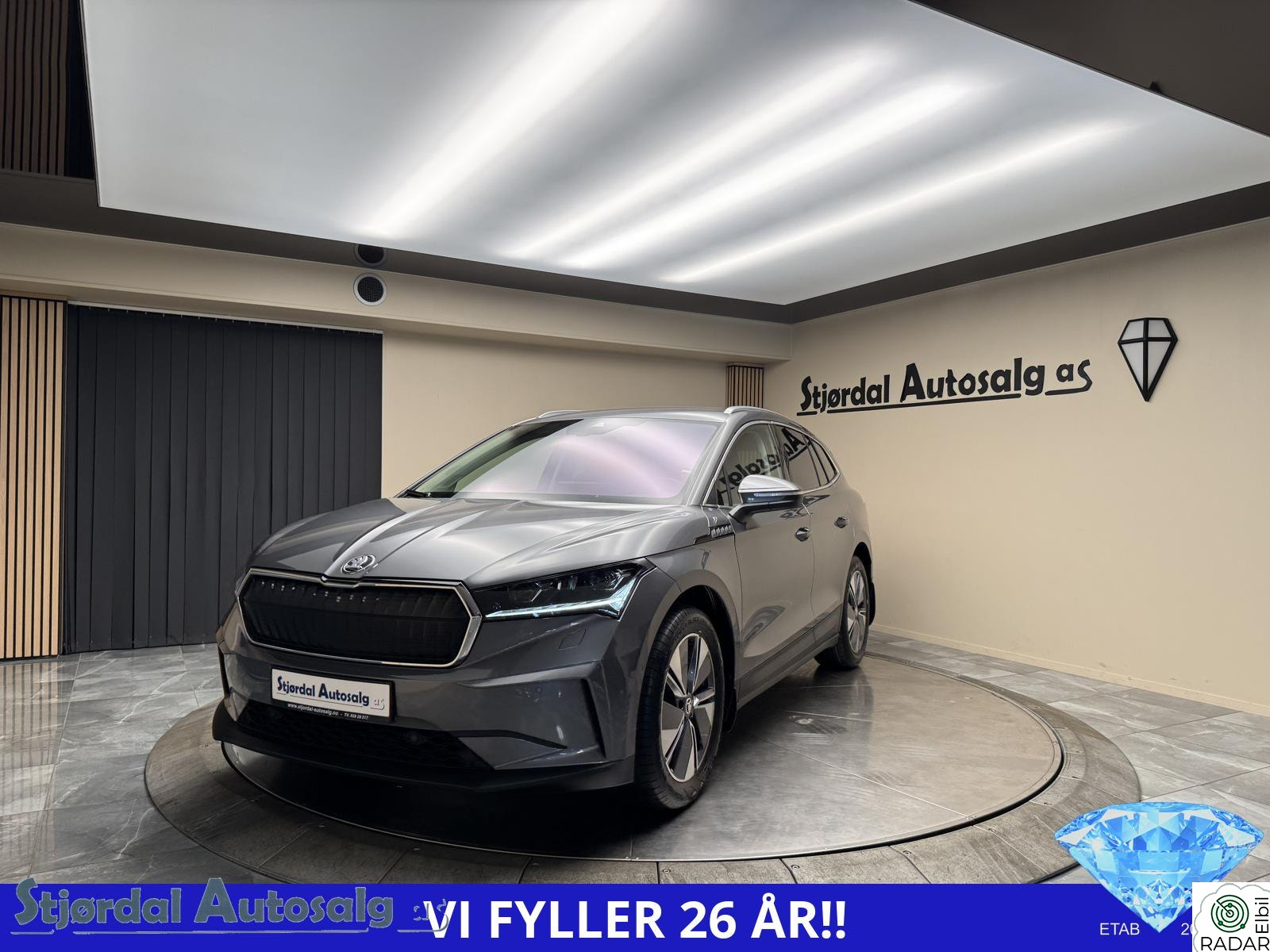 SKODA ENYAQ 80X IV80X/SKINN/ACC/APP/KROK/KAMERA/V-PAKKE/1EIER NORSK