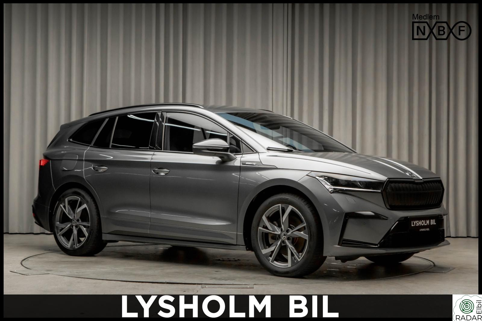 SKODA ENYAQ 80X iv80X SPORTLINE/Krok/Matrix/Ad.cruise/V.pumpe/Lav km ++