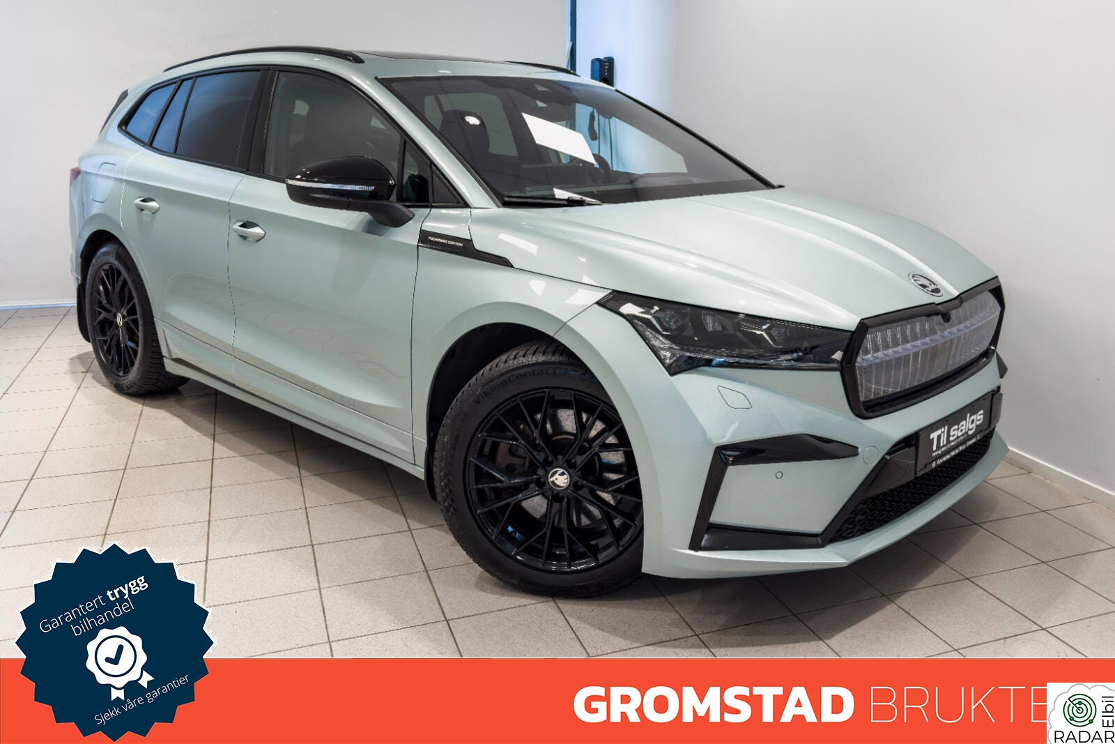 SKODA ENYAQ 80X iV80X Founders Edition Norsk/Skinn/Headup/R.kam/H.feste