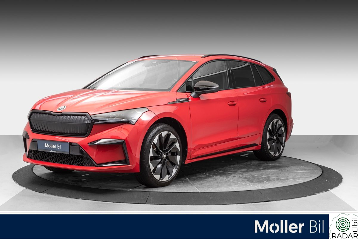 SKODA ENYAQ 80X iv 80x sportline Matrix/Hengerfeste/Dcc/21``
