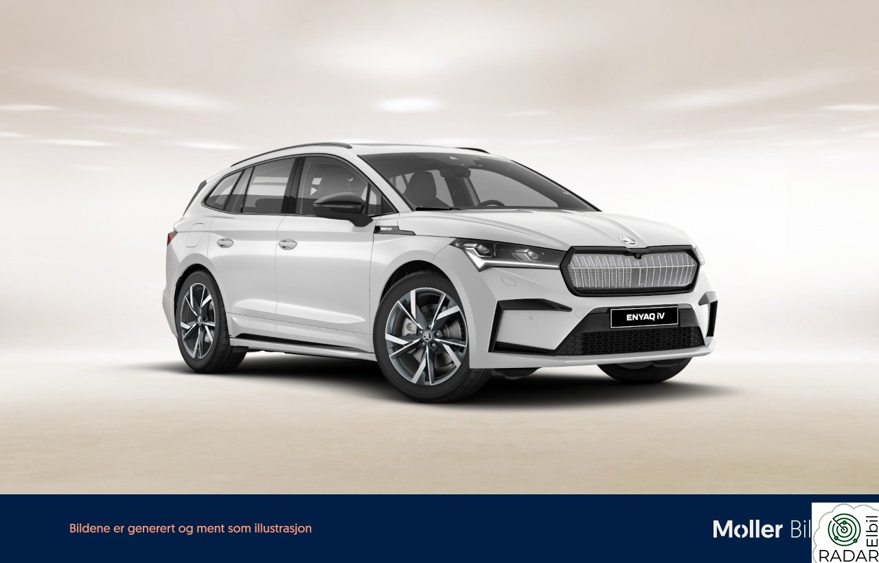 SKODA ENYAQ 80X iV80x Sportline Hengerfeste, panorama, klimapk+, lyspk+