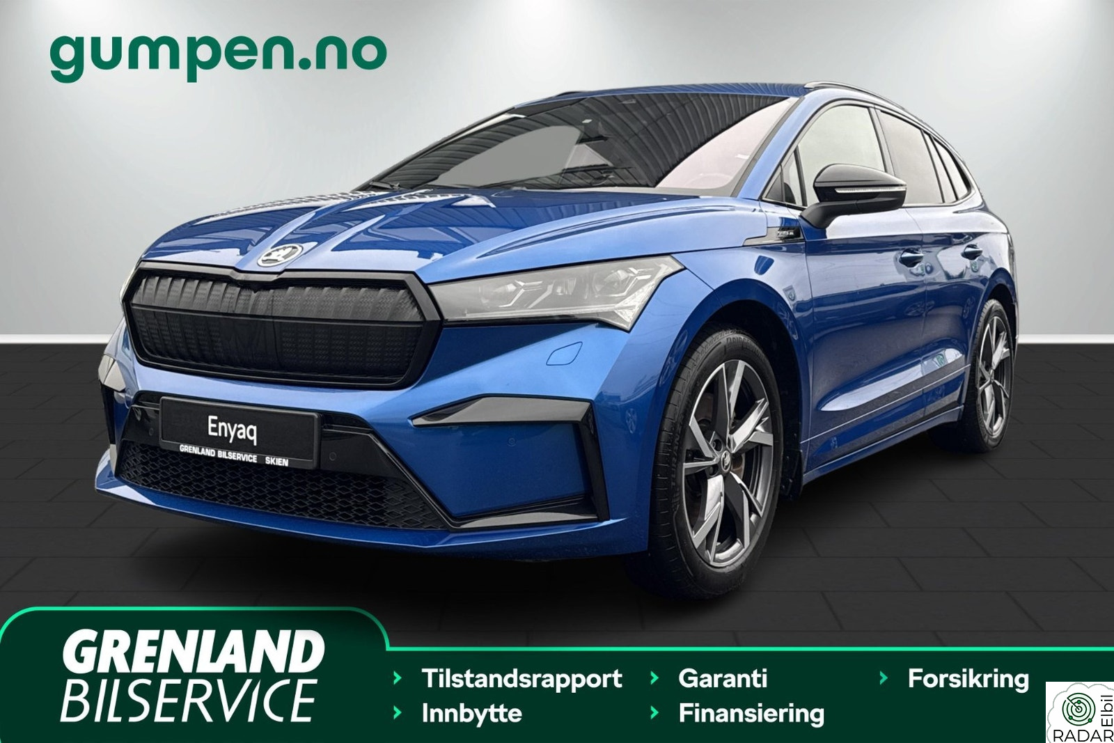SKODA ENYAQ 80X iv 80x sportline, LED, Hengerfeste, Rutevarme