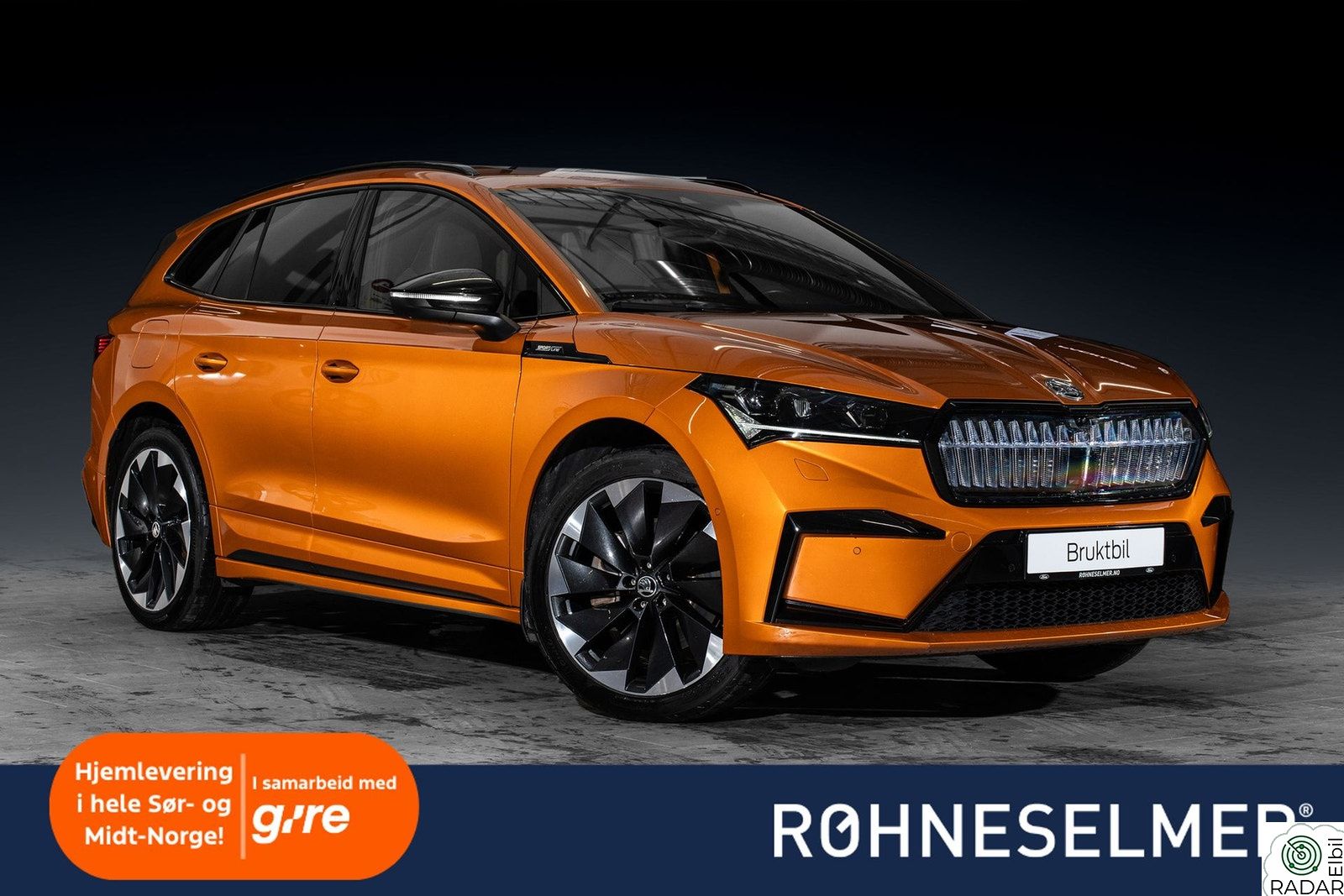 SKODA ENYAQ 80X iV80x SportLine|Krok|P.varmer|App|Massasje|Matrix|Acc++