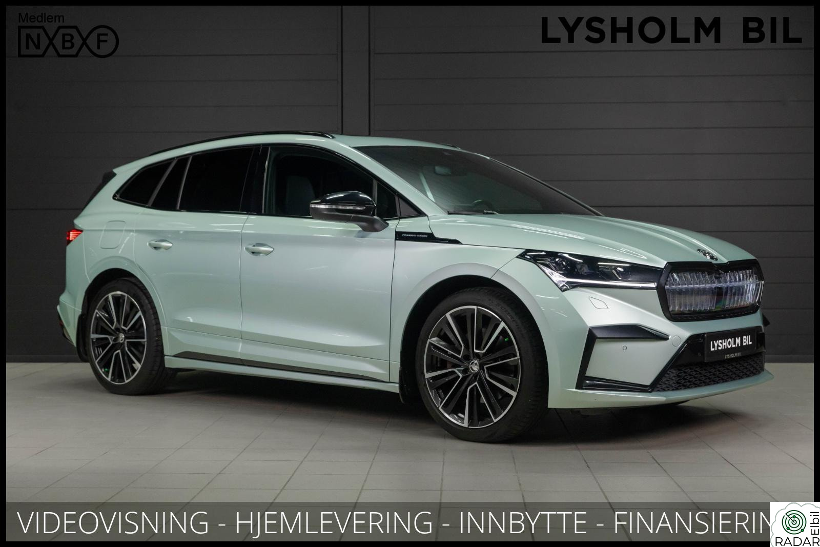 SKODA ENYAQ 80X iv 80X Founders Edition Krok/Crystal grill/HUD/Pano/DCC