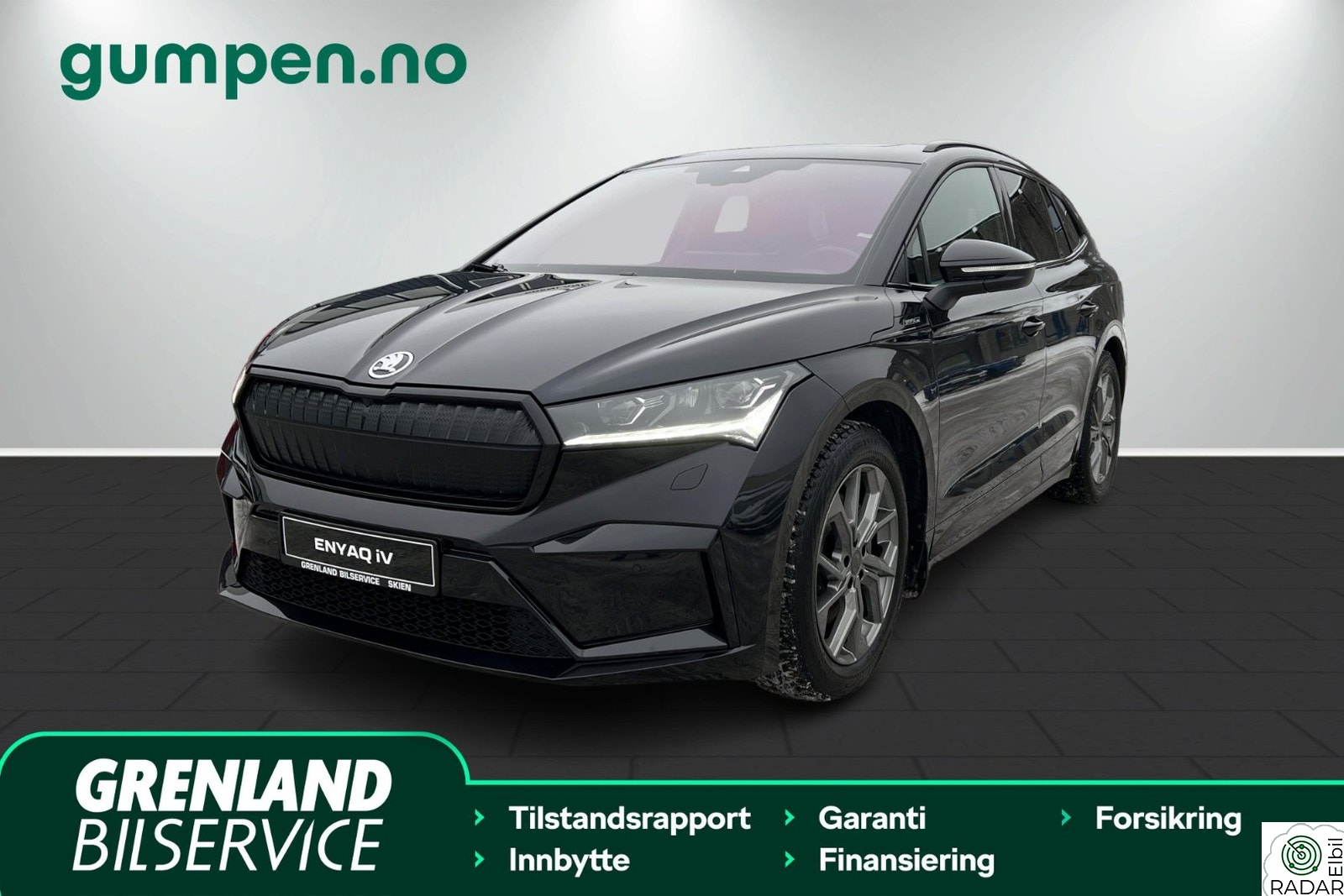 SKODA ENYAQ 80X iv80x Sportline, LED, Hengerfeste, Rutevarme, Navi, DAB