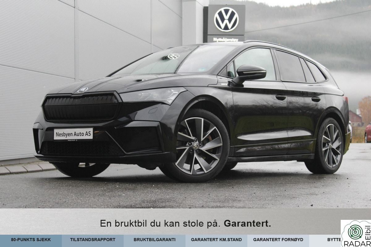 SKODA ENYAQ 80X iv 80x Sportline-Mye utstyr! Utv.Garanti150'! Levering?