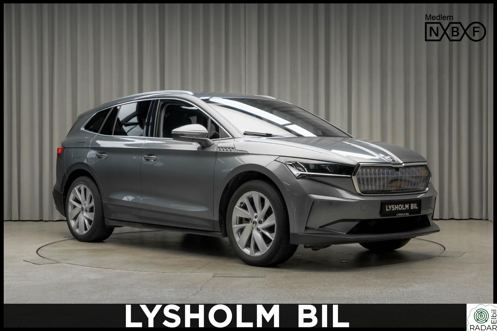 SKODA ENYAQ 80X 80X Krok/Lysgrill/Pano/Skinn/Solgardiner/Matrix/V.pumpe