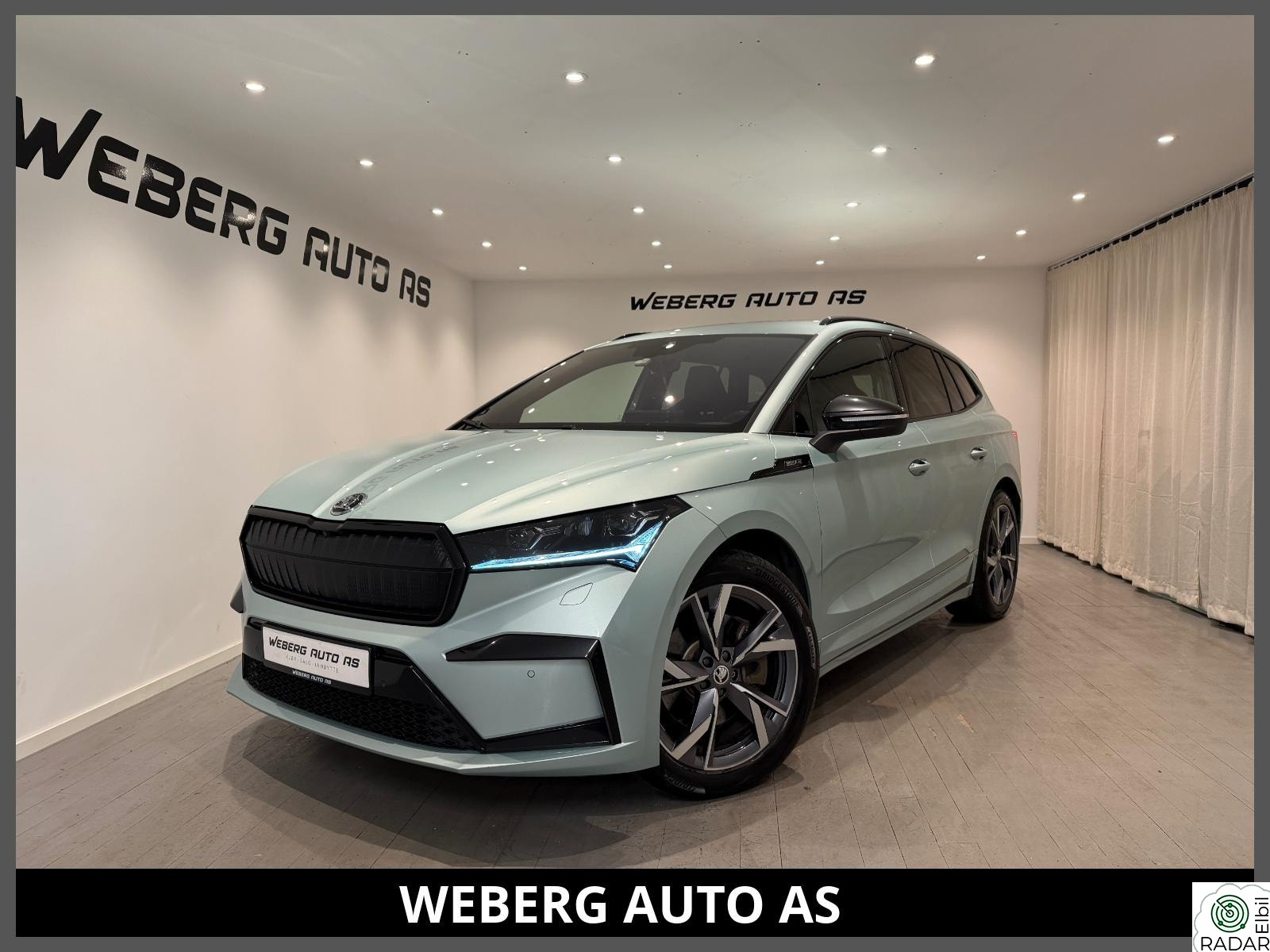 SKODA ENYAQ 80X IV80X/4x4/SPORTLINE/UTVIDET NYBILGARANTI/MATRIX/ACC/HUD