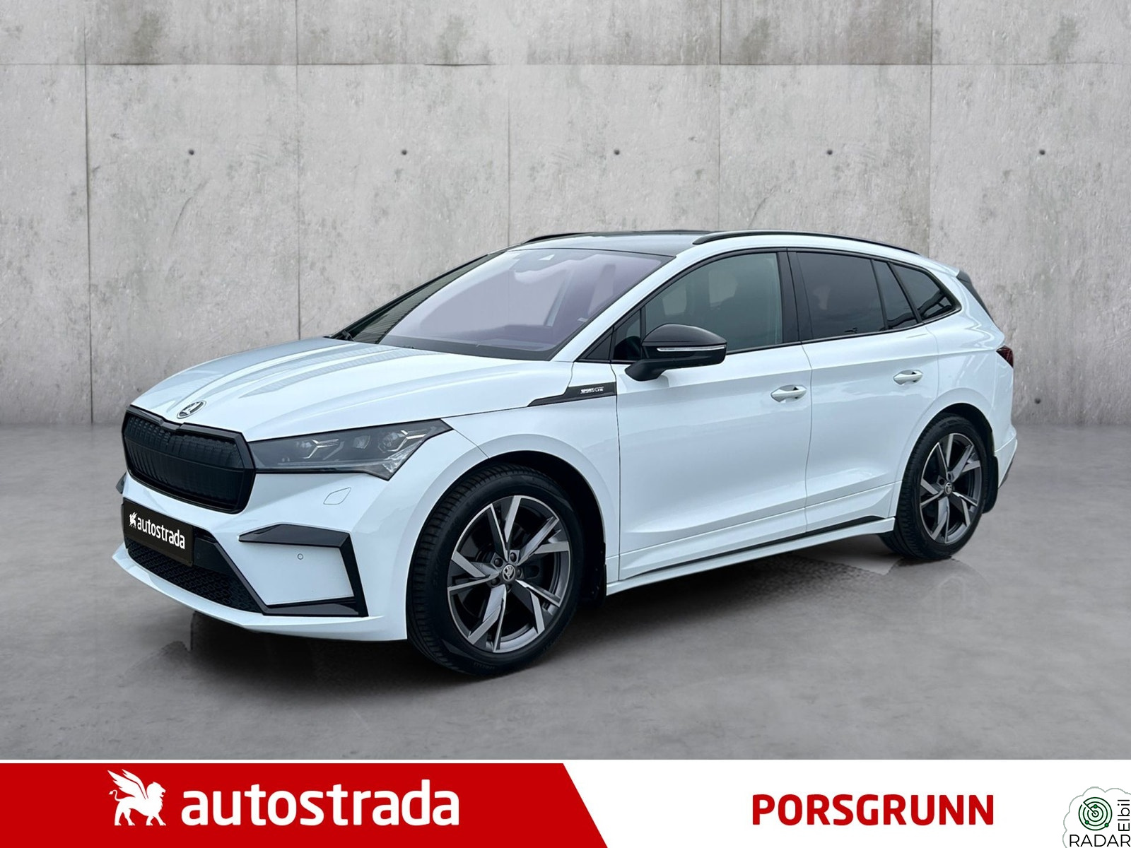 SKODA ENYAQ 80X Firehjulsdrift I Matrix I Feste I Ad. Cruise Sportline