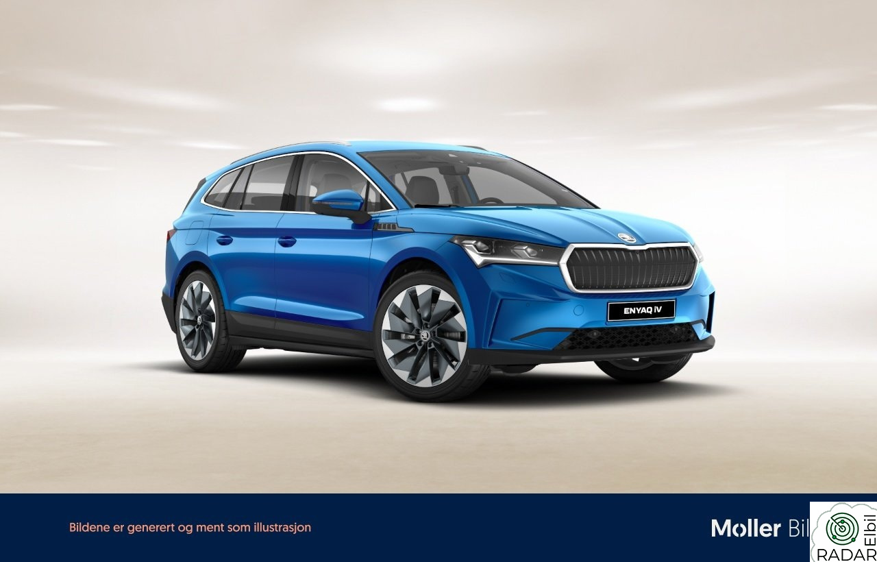 SKODA ENYAQ 80X iV 80x - HUD, Matrix, 360Kam, Skinn, Krok