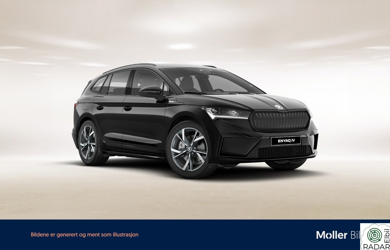 SKODA ENYAQ 80X iV 80X Sportline - Canton, Matrix, R.Kam, Krok