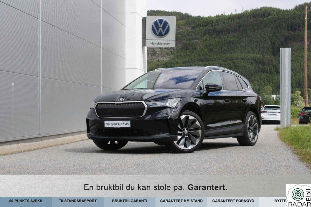 SKODA ENYAQ 80X iv 80x Nybilgaranti! Særdeles godt utstyrt! Levering?