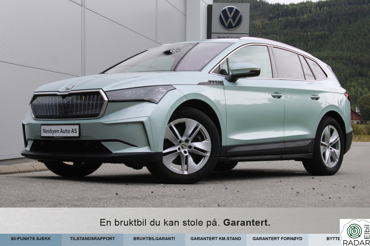 SKODA ENYAQ 80X iv 80x Crystal Face/Utvidet Garanti 150'++Levering?