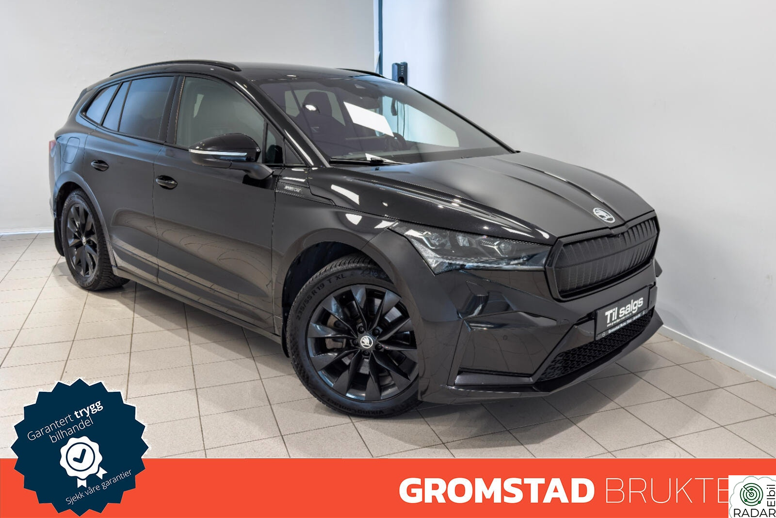 SKODA ENYAQ 80X Iv80X Sportline Norsk/Ryggekamera/LED-Matrix/Hengerfest