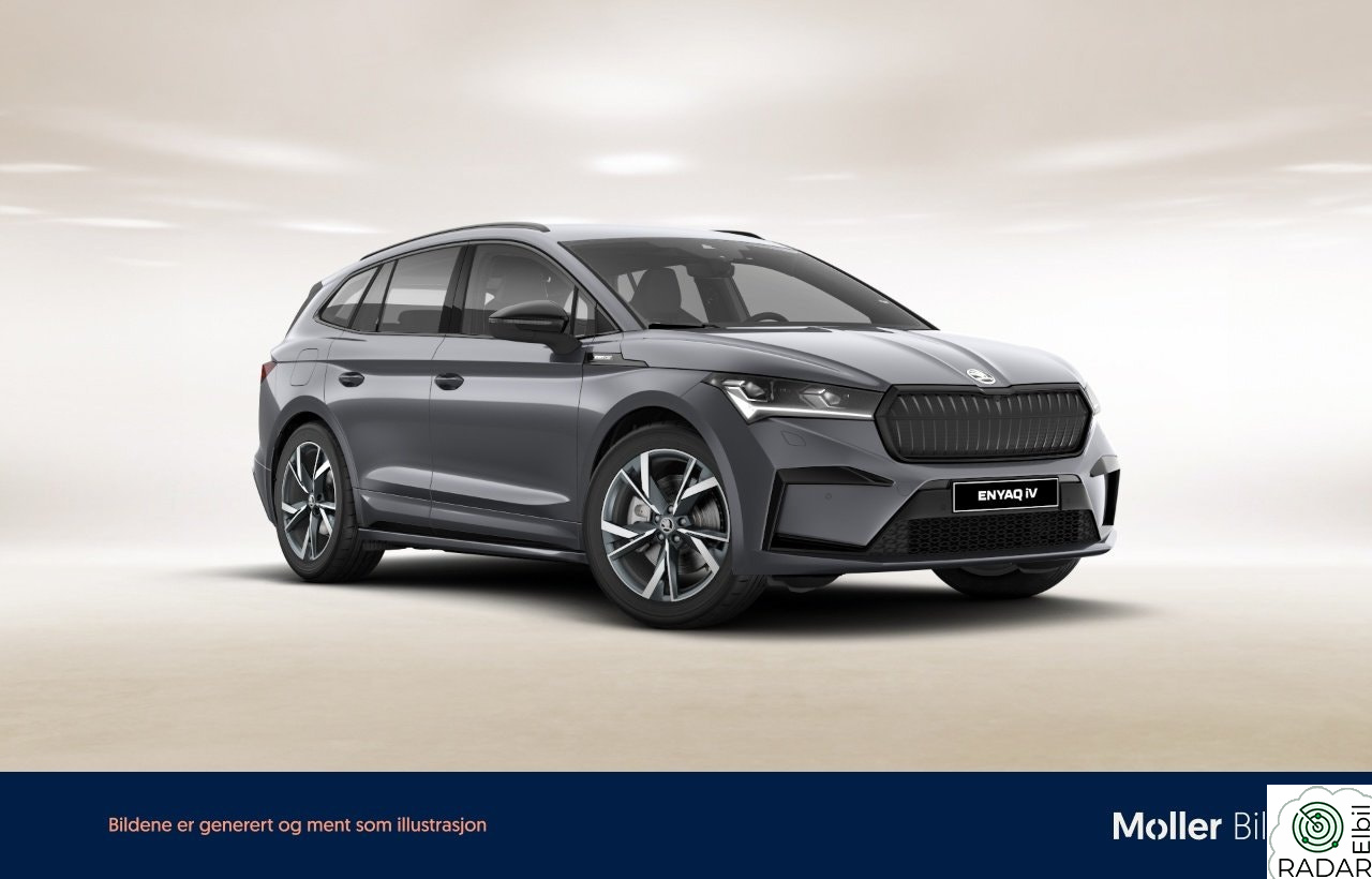 SKODA ENYAQ 80X iV 80x Sportline - R.Kam, Matrix, Keyless, Krok