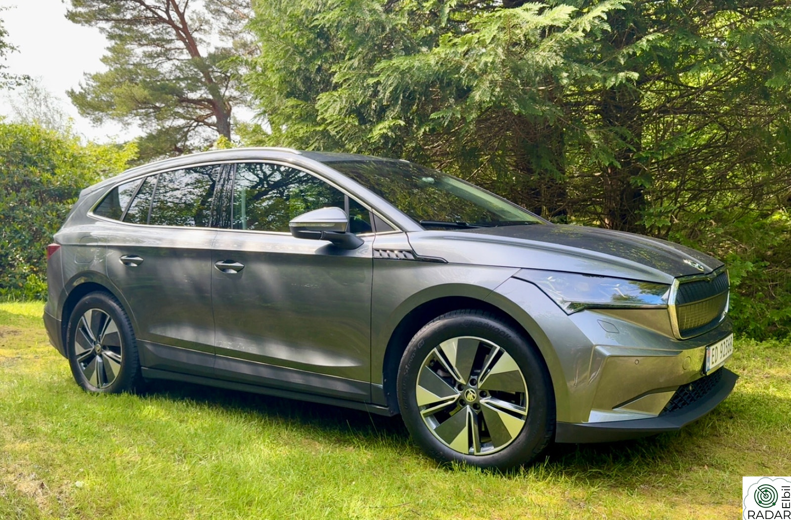 SKODA ENYAQ 80X iV80X, ryggekam., hengerfest., matrix led, brunt skinn