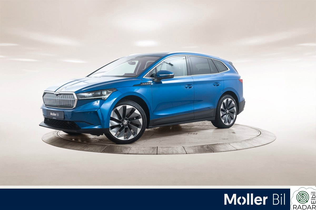 SKODA ENYAQ 80X iv 80x - HUD, Skinn, 360kam, Matrix, Krok,