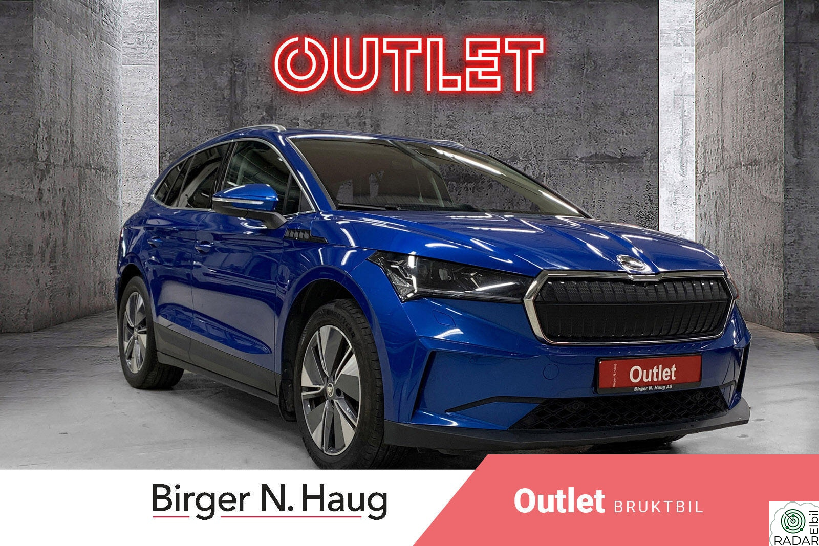 SKODA ENYAQ 80X iV80X OUTLET|DAB|LEVERINGS KLAR|SOLTAK|R-KAMERA|360-KAM