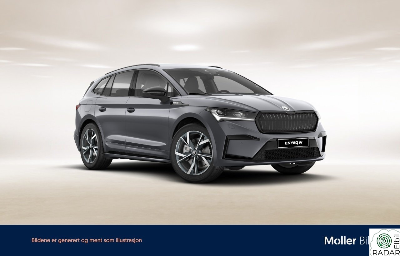 SKODA ENYAQ 80X iV 80X Sportline - HUD, 360Kam, Matrix, Krok