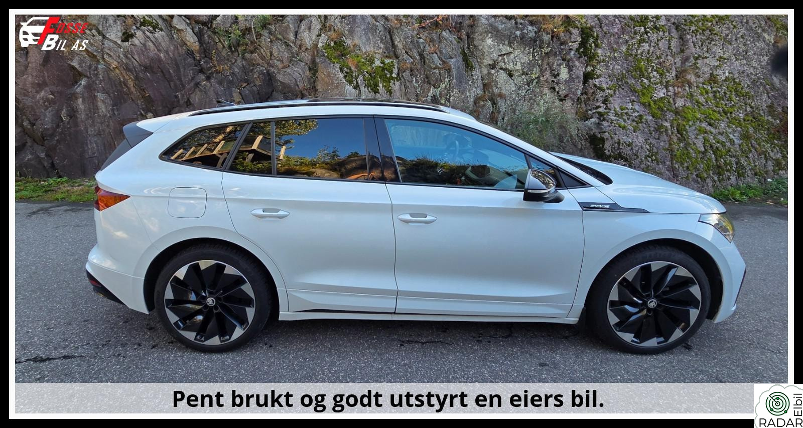 SKODA ENYAQ 80X 80X,SPORTLINE,PANORAMA,21"SOMMERHJUL,HF,UTVIDET GARANTI
