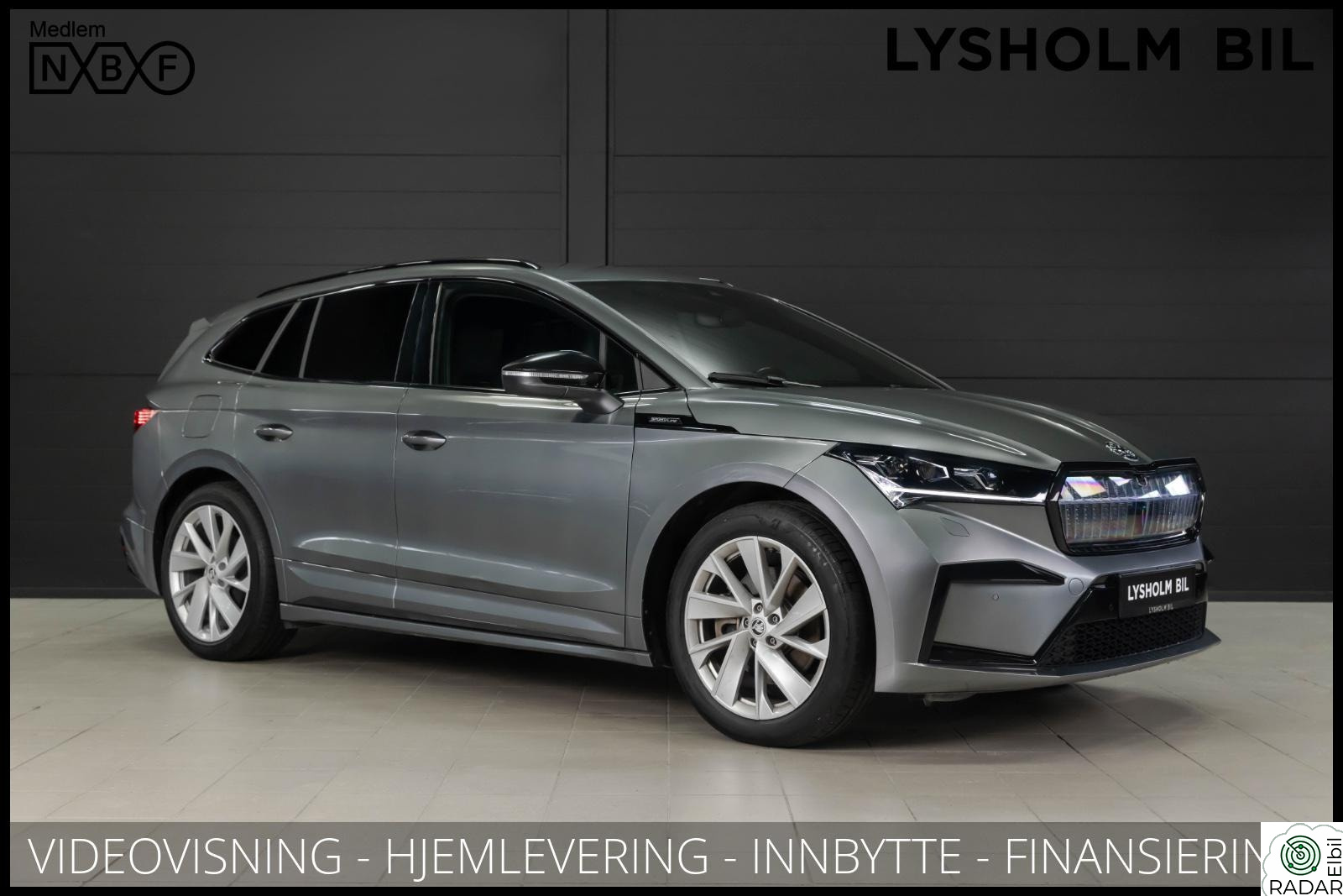 SKODA ENYAQ 80X iv80X SPORTLINE Krok/Matrix/Crystal Grill/ACC/Gardiner+
