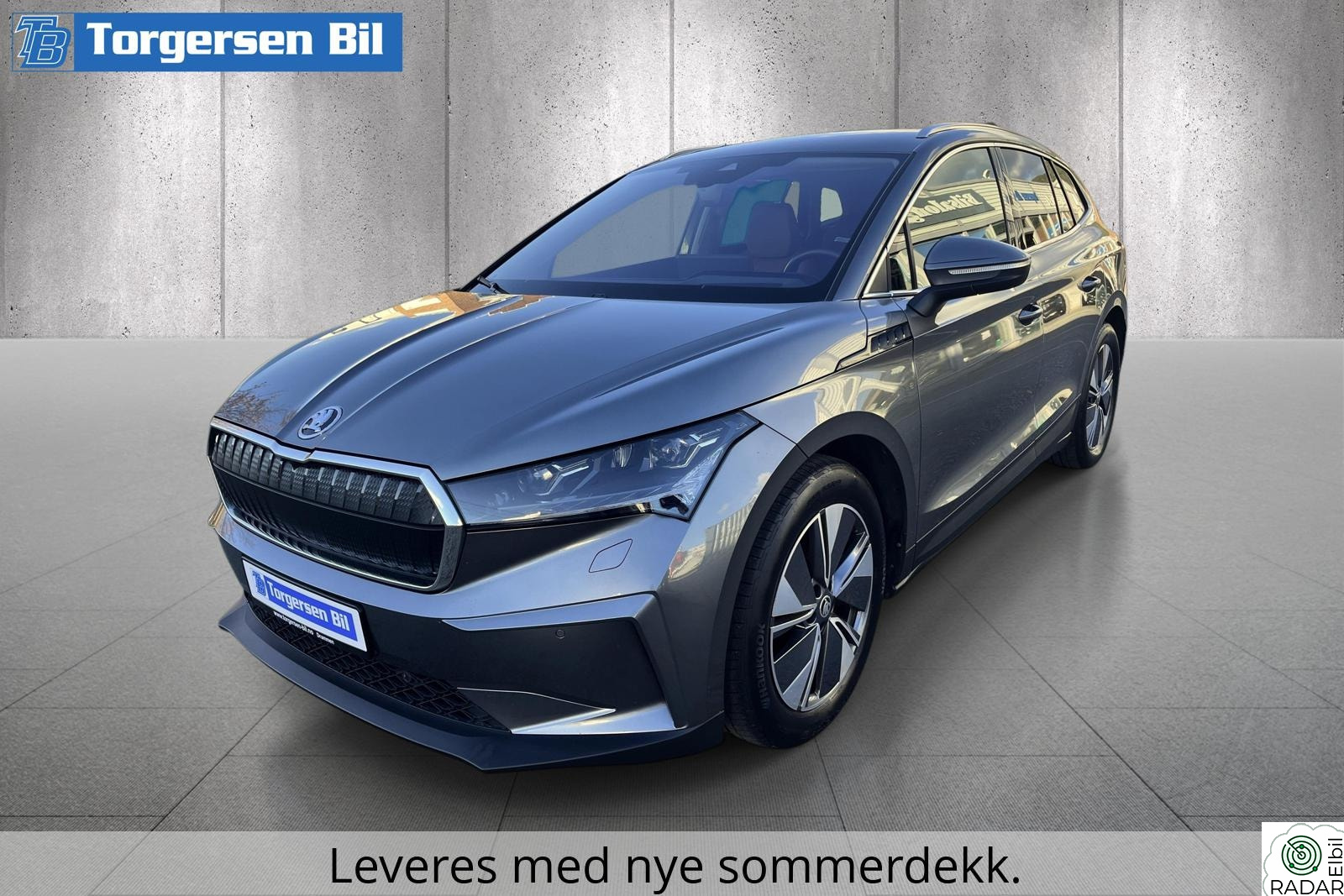 SKODA ENYAQ 80X iV 80X Acc Hud El.sete Skinn Kamera H-feste