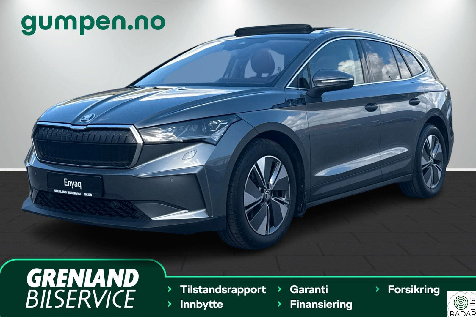 SKODA ENYAQ 80X iv 80x, LED, Skinn, Hengerfeste