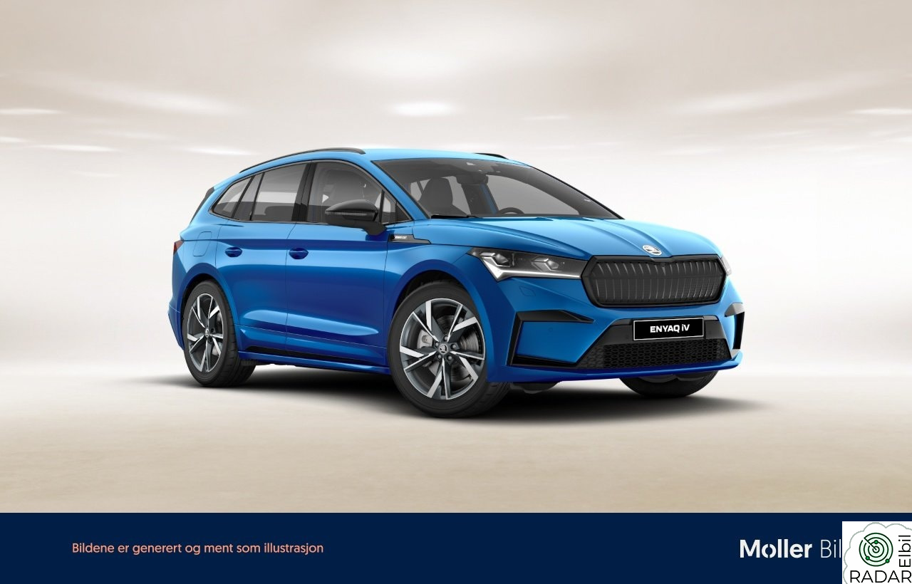 SKODA ENYAQ 80X iV 80x Sportline Hengerfeste, KESSY, ryggekamera, navi