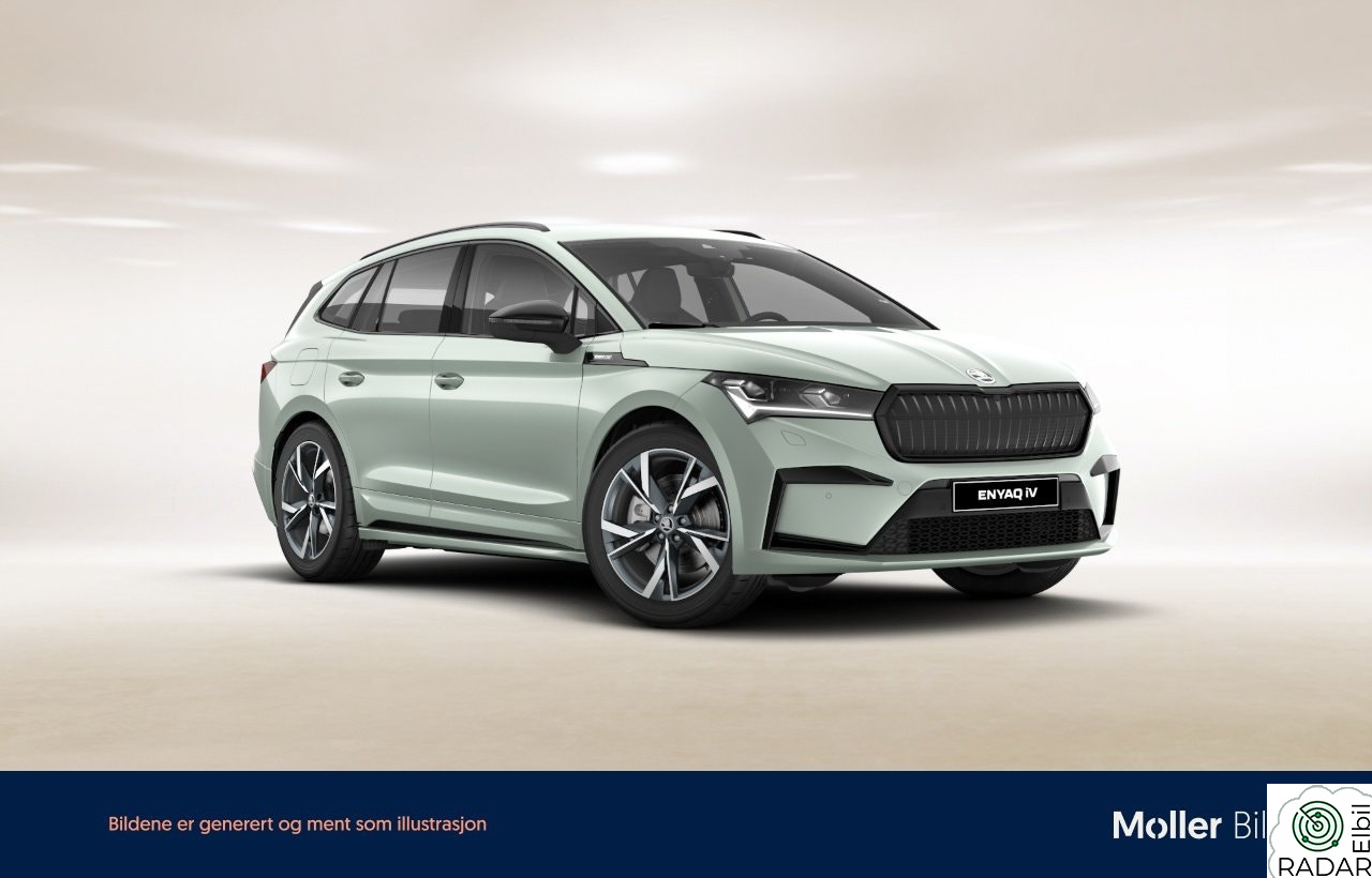 SKODA ENYAQ 80X iV 80x Sportline - HUD, Matrix, R.Kam, Keyless, Krok