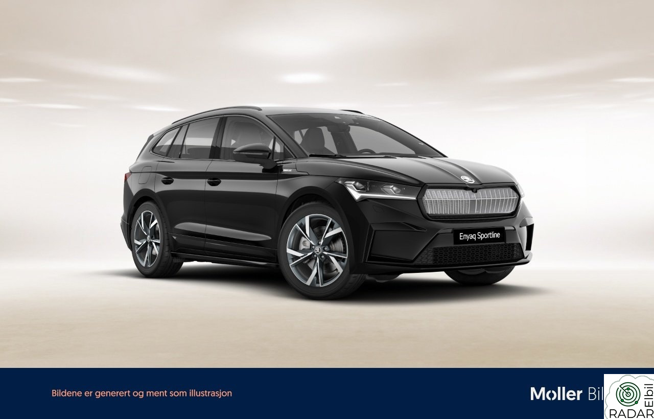 SKODA ENYAQ 85X 85x Sportline - HUD, Canton, Matrix, R.Kam, Krok
