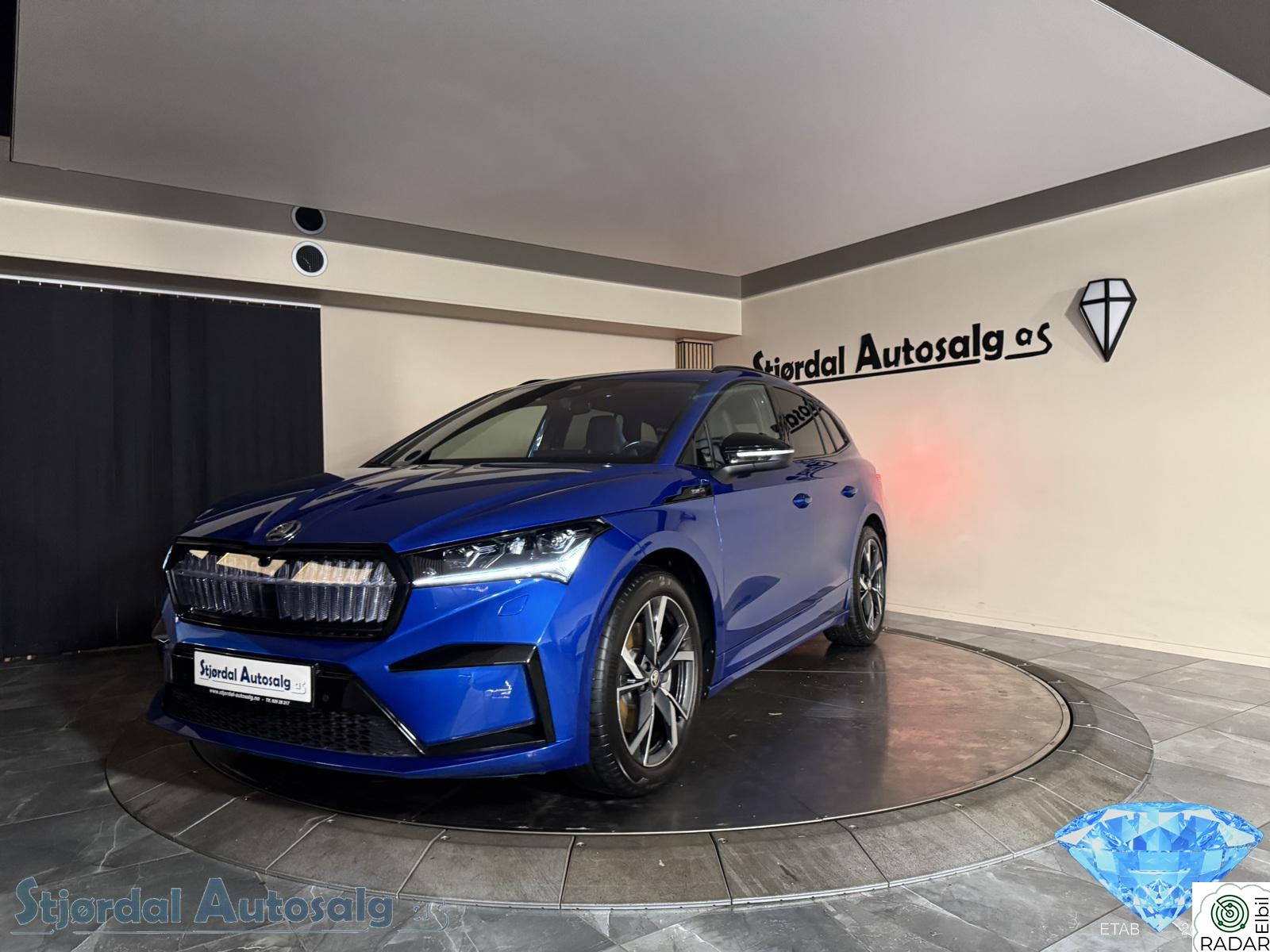 SKODA ENYAQ 85X 85X Sportline/HUD/Canton/Skinn/Vinterpakke/Krok/Norsk