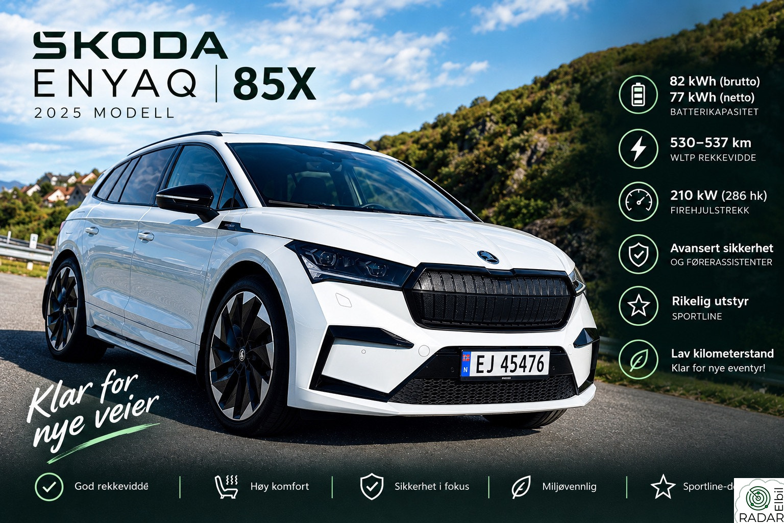 SKODA ENYAQ 85X 85x Sportline