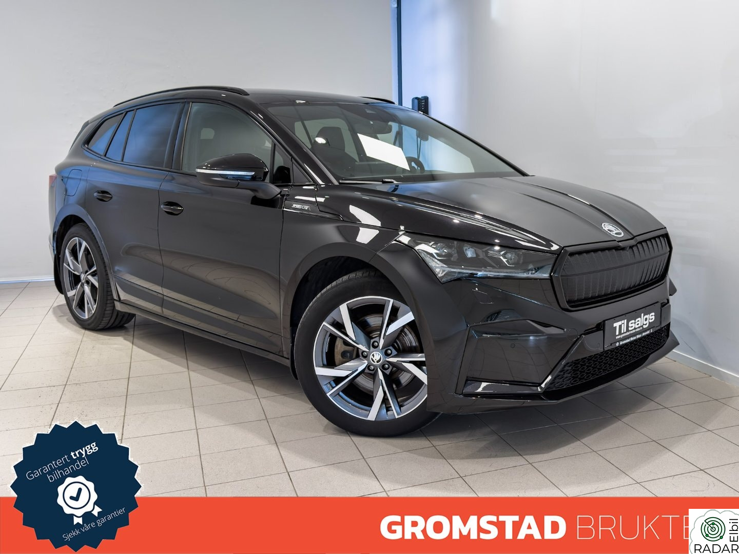 SKODA ENYAQ 85X 85X Sportline Norsk/R.kam/LED-Matrix/Hengerfeste/++