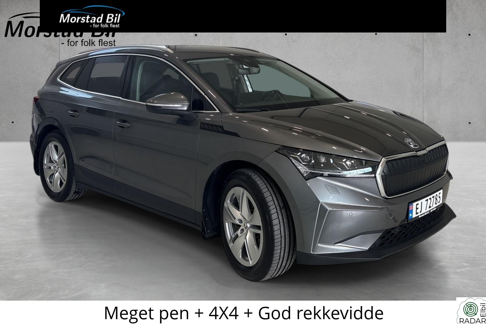 SKODA ENYAQ 85X 85X | Norsk Bil | Nybilgaranti | Som ny