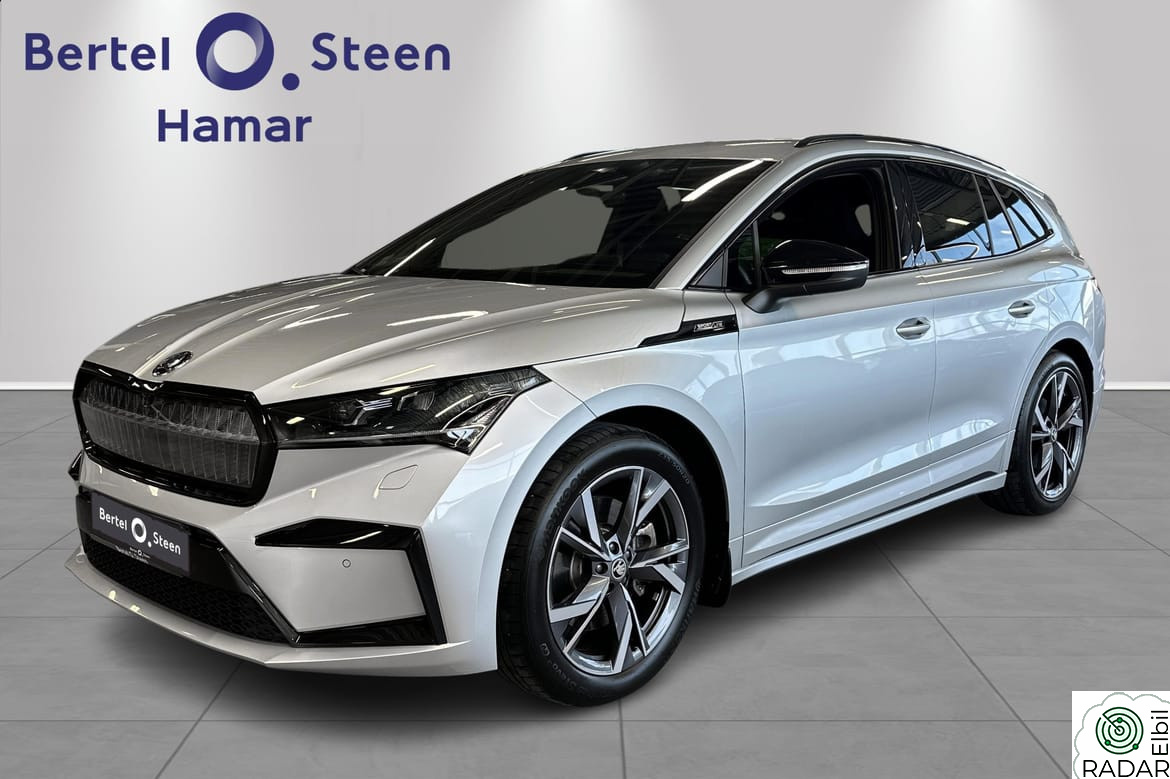 SKODA ENYAQ 85X 85x Sportline | Crystal Face, Memory, Hengerfeste ++